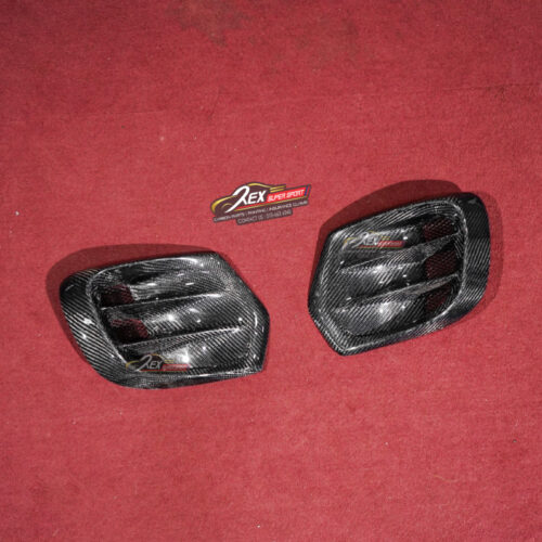 MINI Cooper JCW F55 F56 Front Bumper Fog Cover Carbon